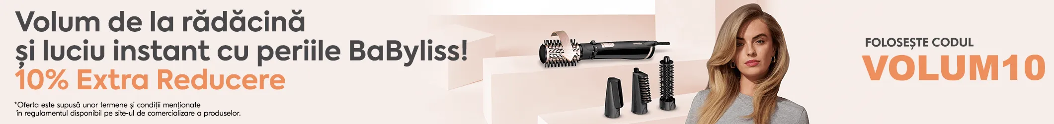 Campanie BaByliss VOLUM10 produse