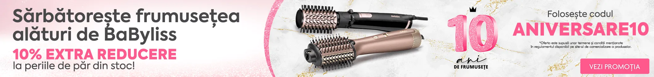 Campanie BaByliss ANIVERSARE10 perii categorie