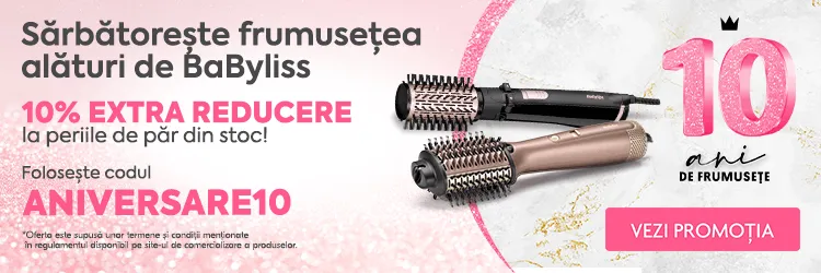Campanie BaByliss ANIVERSARE10 perii de par