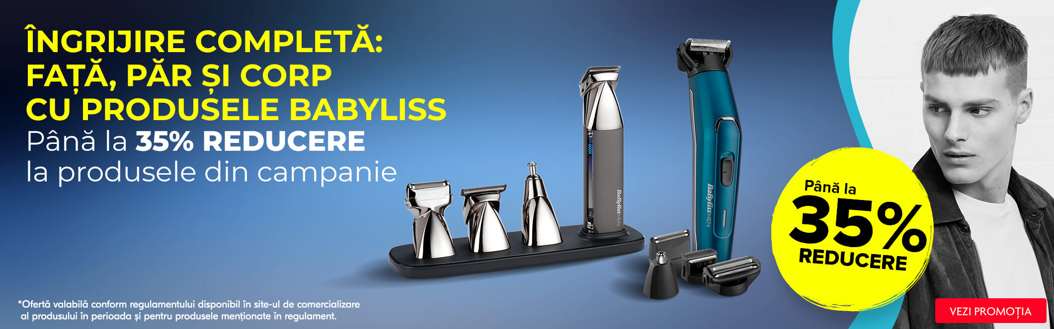 Campanie BaByliss MEN