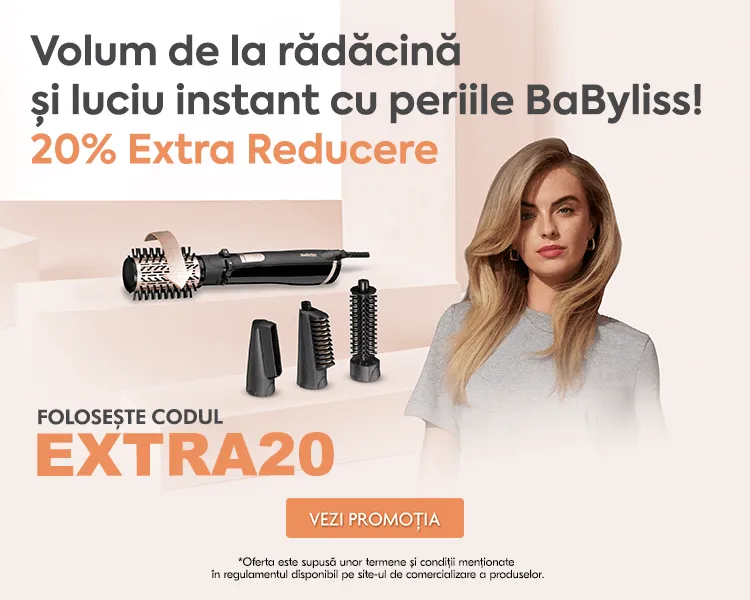 Campanie BaByliss EXTRA20 perii rotative