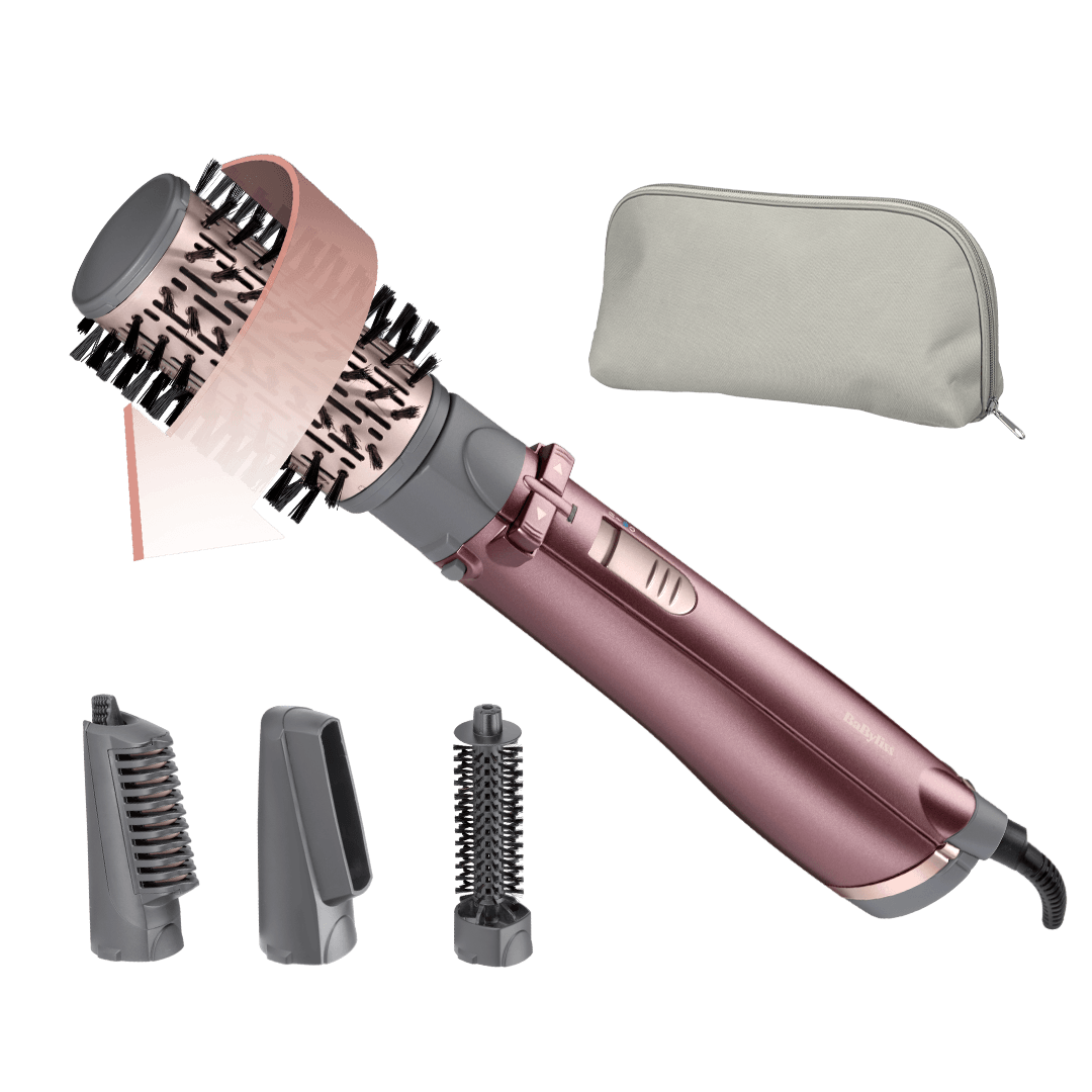 Perie rotativa Beliss Big Hair 1000W + 4 capete AS960E