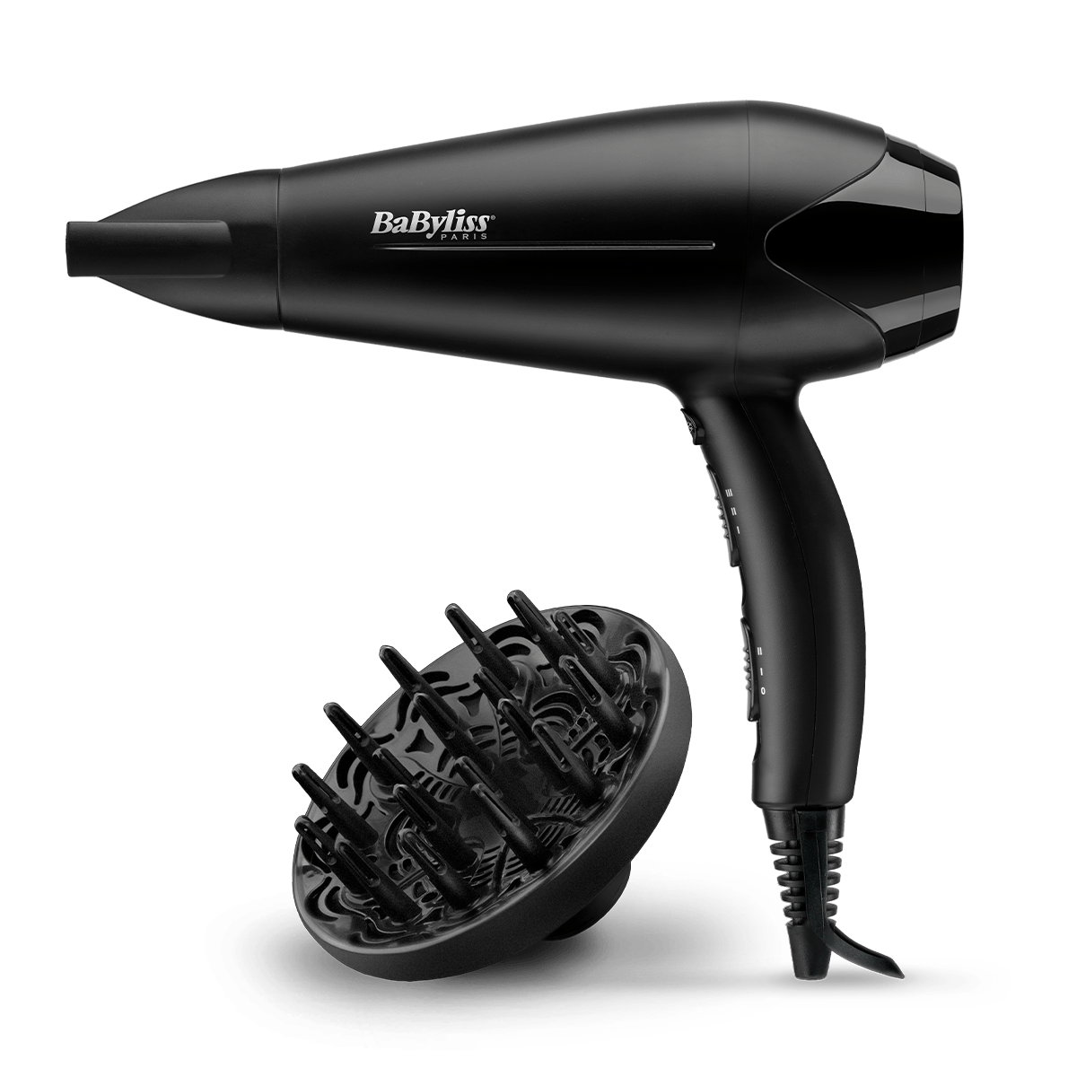 Uscator de par Power Dry 2100W D563DE, Negru BaByliss