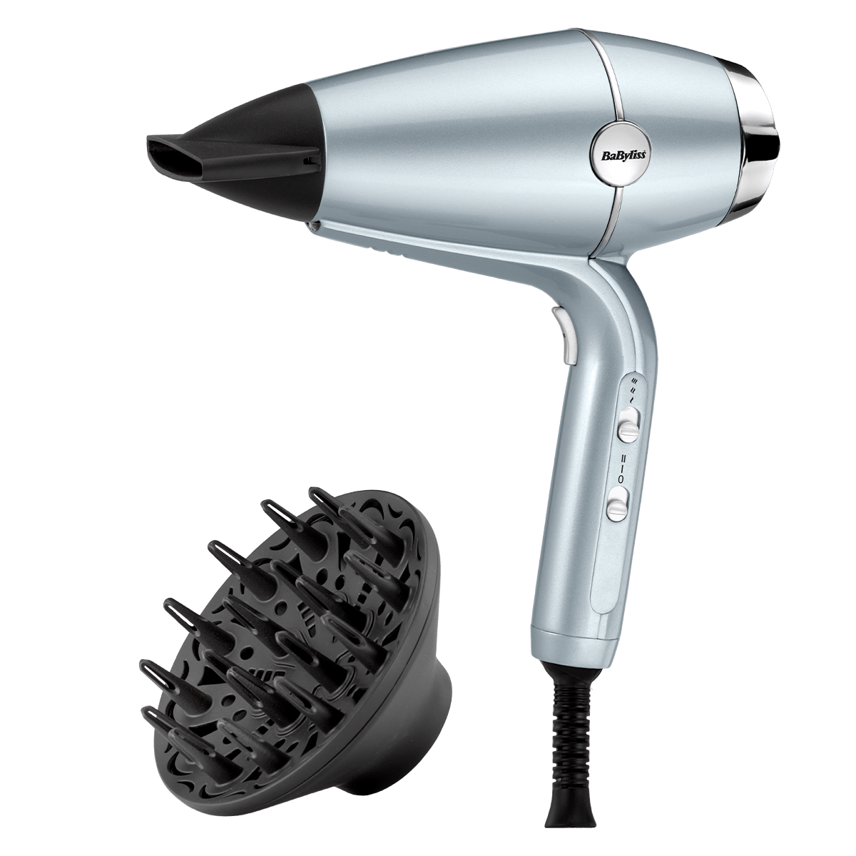 Uscator de par Hydro Fusion 2100W D773DE, Tehnologie Plasma, BaByliss