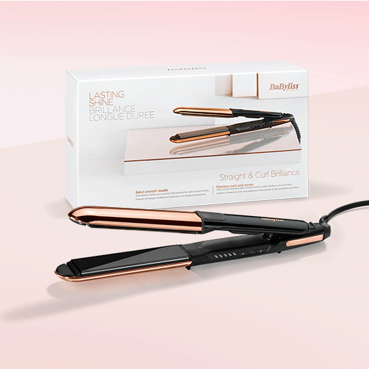 Placa de par 2in1 Straight & Curl Brilliance ST482E BaByliss