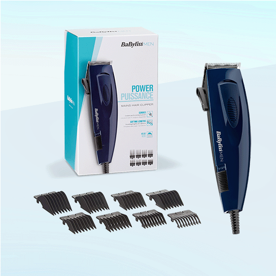 Aparat de tuns Corded Hair Clipper, 8 accesorii, E695E