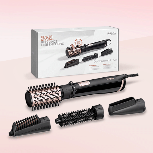 Perie rotativa Ionic Airbrush 1000W + 4 accesorii AS200ROE