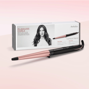  Ondulator de păr conic Flawless Curls 13-25mm, C454E,  BaByliss
