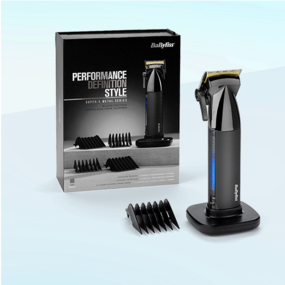  Aparat de tuns părul Super-X Metal Series, 12 accesorii, E991E,  BaByliss