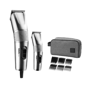 Set aparat de tuns părul și ras, mini trimmer Steel Edition Clipper 7755PE,  BaByliss
