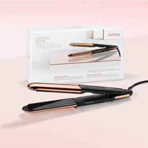 Placă de păr 2in1 Straight & Curl Brilliance ST482E  BaByliss