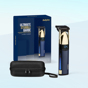 Trimmer pentru barbă Super-X Metal albastru-auriu S992E  BaByliss