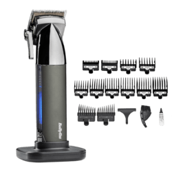 Aparat de tuns părul Super-X Metal Series, 12 accesorii, E991E, BaByliss