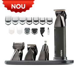 Set aparat de tuns părul și barba Super-X Metal Series 15in1 Multi Trimmer MT991E, BaByliss