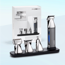 Set aparat de tuns părul și barba Super-X Metal Series 15in1 Multi trimmer MT996E, BaByliss