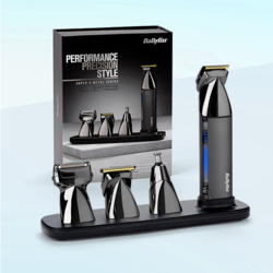 Set aparat de tuns părul și barba Super-X Metal Series 15in1 Multi Trimmer MT991E, BaByliss