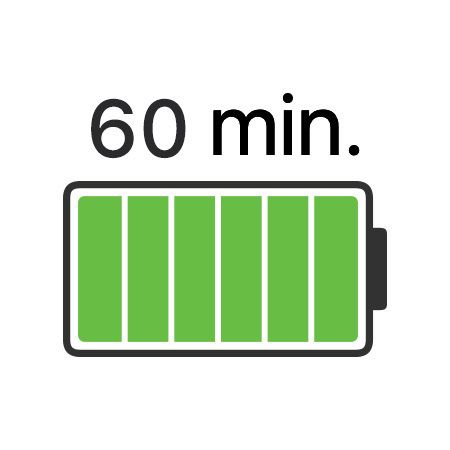 Autonomie de 60 minute