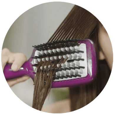 Liss brush 3D HSB100E - Straightening has never been so easy !